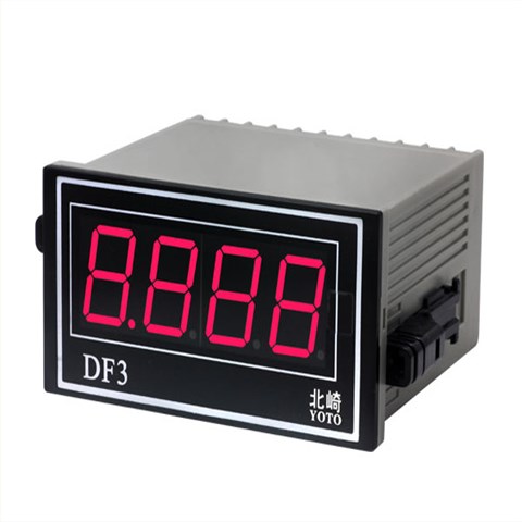 DF3平均值數(shù)顯電壓表 正負(fù)測(cè)量 大數(shù)碼顯示 中山北崎電氣廠家直供應(yīng)